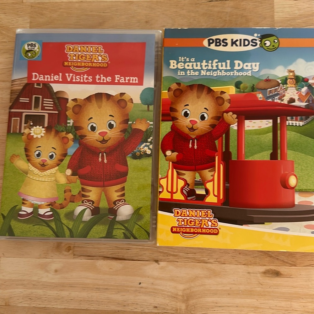 2 Daniel Tiger’s Neighborhood DVDs